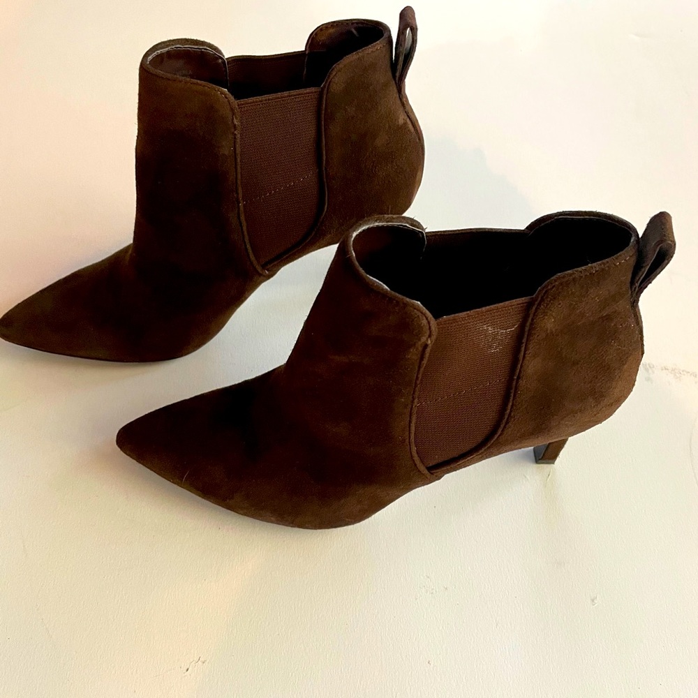 Ralph Lauren Dark Brown Suede Boots